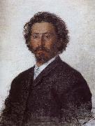 Ilia Efimovich Repin Self-portrait oil